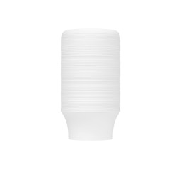 J.L Coquet, Hémisphère White Satin, Candle jar, large