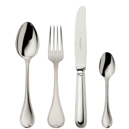 Robbe & Berking, Französisch-perl cutlery, silver plated, 4 - piece children set