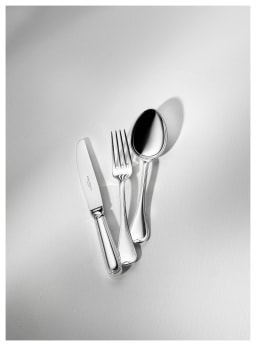 Robbe & Berking, Französisch-perl cutlery, silver plated, Butter spreader