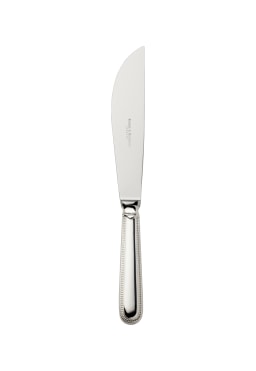 Robbe & Berking, Französisch-perl cutlery, silver plated, Carving knife