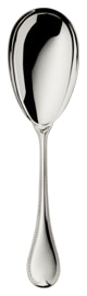 Robbe & Berking, Französisch-perl cutlery, silver plated, Serving spoon