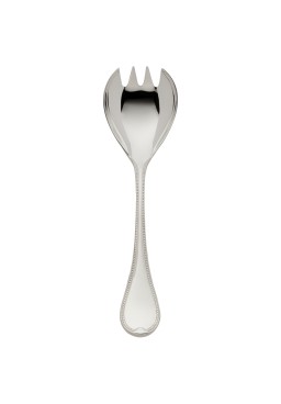 Robbe & Berking, Französisch-perl cutlery, sterling silver, Salad serving fork, large