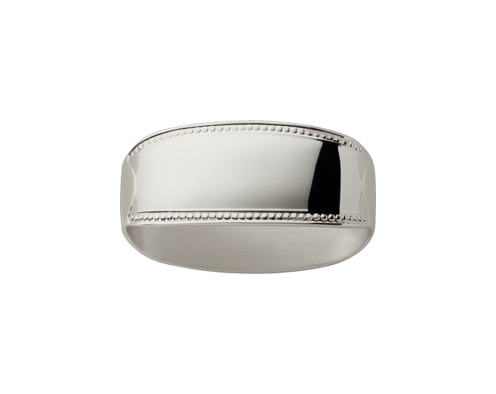 Robbe & Berking, Französisch-perl cutlery, silver plated, Table napkin ring