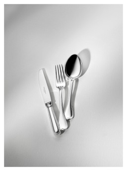 Robbe & Berking, Französisch-perl cutlery, sterling silver, Sugar spoon