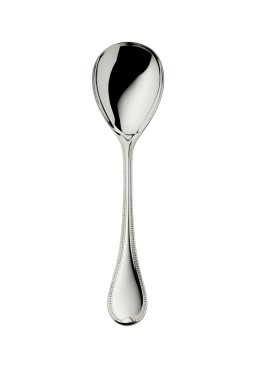 Robbe & Berking, Französisch-perl cutlery, silver plated, Vege table server