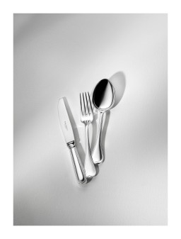 Robbe & Berking, Französisch-perl cutlery, sterling silver, Table napkin ring