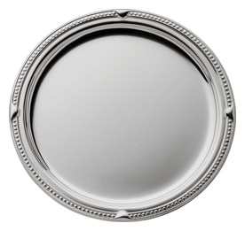 Robbe & Berking, Französisch-perl cutlery, silver plated, Bottle-coaster