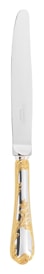 Christofle, Marly, silver plated - gold accent, Dinner knife