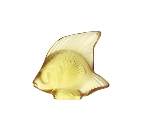 Lalique, Fish sculptures, Fish sculpture, gold