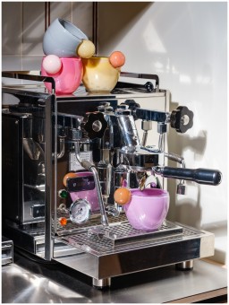 Helle Mardahl, Glasses and cups, Cup mediun set of 2 mint, purple