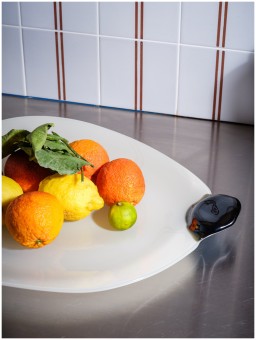 Helle Mardahl, Plates and bowls, Server large, off white