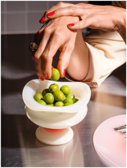 Helle Mardahl, Plates and bowls, Basin, off white