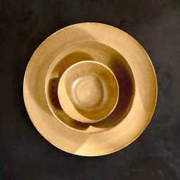 L'Objet, Terra leather, Sauce bowl