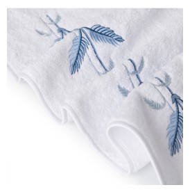 Jesurum, Plumes towels, Blue, Face Towel