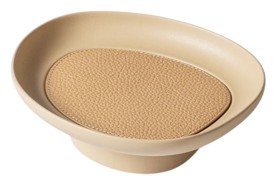 Giobagnara, Maris raised trays by Kelly Wearstler, Small raised tray, cappuccino