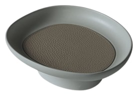 Giobagnara, Maris raised trays by Kelly Wearstler, Small raised tray, cypress