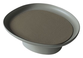 Giobagnara, Maris raised trays by Kelly Wearstler, Medium raised tray, cypress