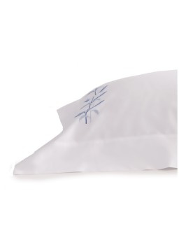 Jesurum, Plumes bed linen, Blue, Pillowcase