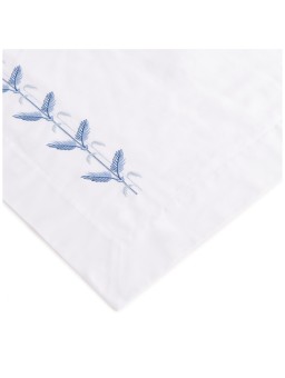 Jesurum, Plumes bed linen, Blue, Pillowcase