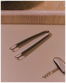 Giobagnara, Maris bar accessories by Kelly Wearstler, Ice tongs