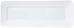 Bernardaud, Twist White, Rectangular platter