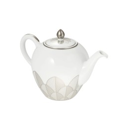 Christofle, Malmaison Impériale Platinum, Teapot