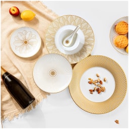 Christofle, Malmaison Impériale Gold, Set of 2 tea & coffee cup