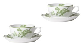 Bernardaud, ALBERTINE, Set of 2 tea cup and saucer