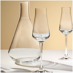 Baccarat, Château, Flute glass, set of 2