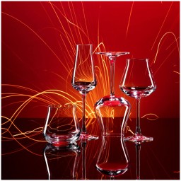 Baccarat, Château, Flute glass, set of 2