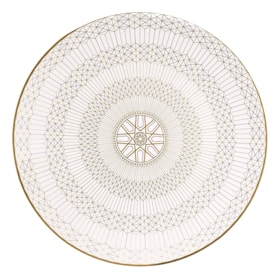 Baccarat, Arcadia gold, Presentation plate