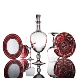 Baccarat, Arcadia red, Presentation plate