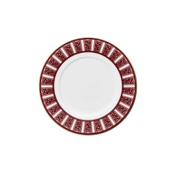 Baccarat, Arcadia red, Dessert plate set of 2