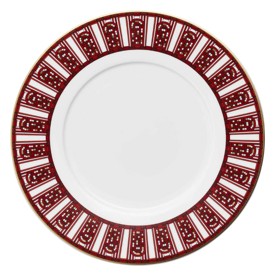 Baccarat, Arcadia red, Dessert plate set of 2