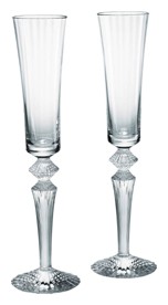 Baccarat, Mille Nuits bar collection, Flutissimo flute clear, set of 2