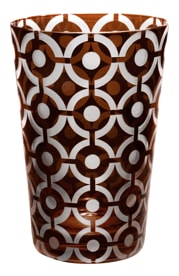 Artel, Polka dot tumblers, Tumbler, mahogany