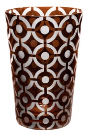 Artel, Polka dot tumblers, Tumbler, mahogany