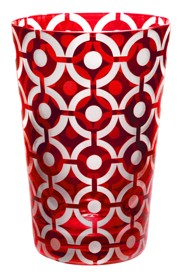 Artel, Polka dot tumblers, Tumbler, red