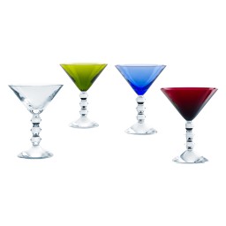 Baccarat, Vega, Martini colours, set of 4