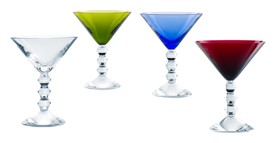 Baccarat, Vega, Martini colours, set of 4