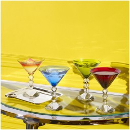 Baccarat, Vega, Martini colours, set of 4