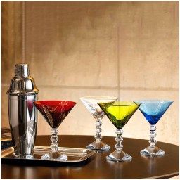 Baccarat, Vega, Martini colours, set of 4