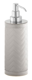 Riviere, Alghero herringbone bathroom set, Tall soap dispenser