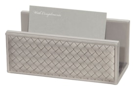 Riviere, Celio handwoven desk set, Mail holder