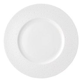 Bernardaud, Ecume White, Presentation plate