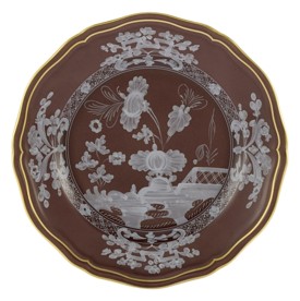 Ginori 1735, Oriente Italiano Castagna & Meringa, Bread plate, castagna