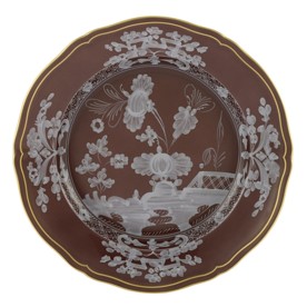 Ginori 1735, Oriente Italiano Castagna & Meringa, Dessert plate, castagna