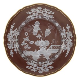 Ginori 1735, Oriente Italiano Castagna & Meringa, Presentation plate, castagna