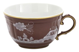 Ginori 1735, Oriente Italiano Castagna & Meringa, Tea cup, castagna