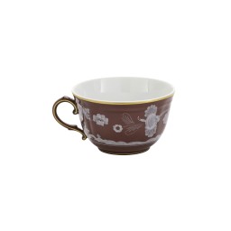 Ginori 1735, Oriente Italiano Castagna & Meringa, Tea cup, castagna